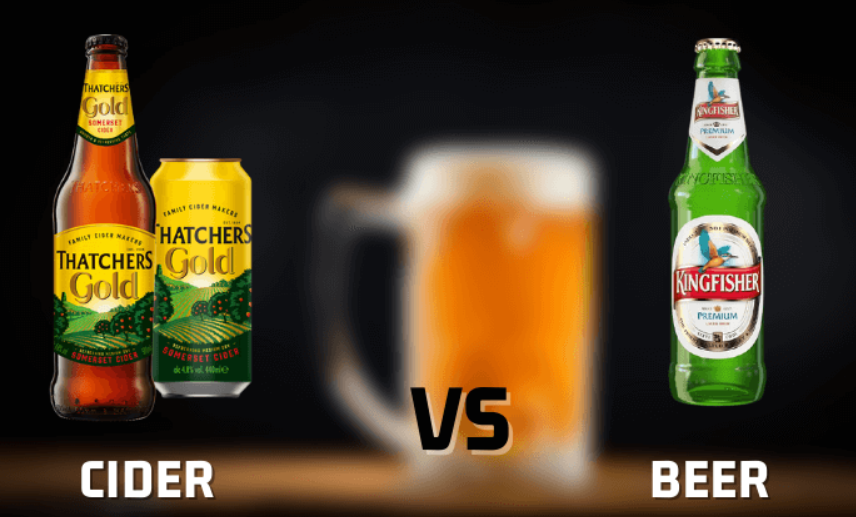 difference between beer and cider